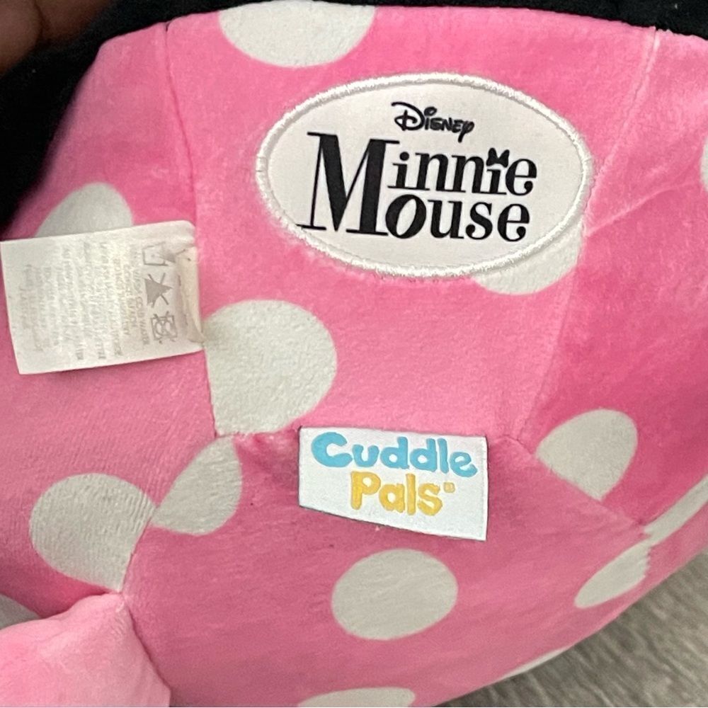 Disney Baby Cuddle Pals Minnie Mouse 10” Stuffed Animal Plush Toy Pillow - Picture 8 of 10